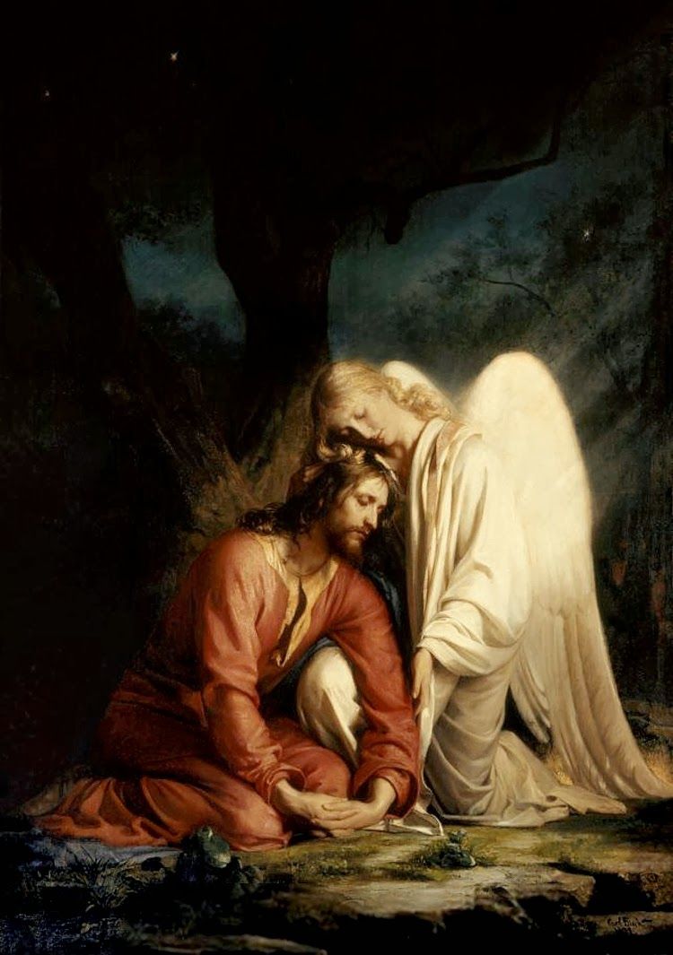 Christus in Gethsemane2 Carl Heinrich Bloch Ölgemälde